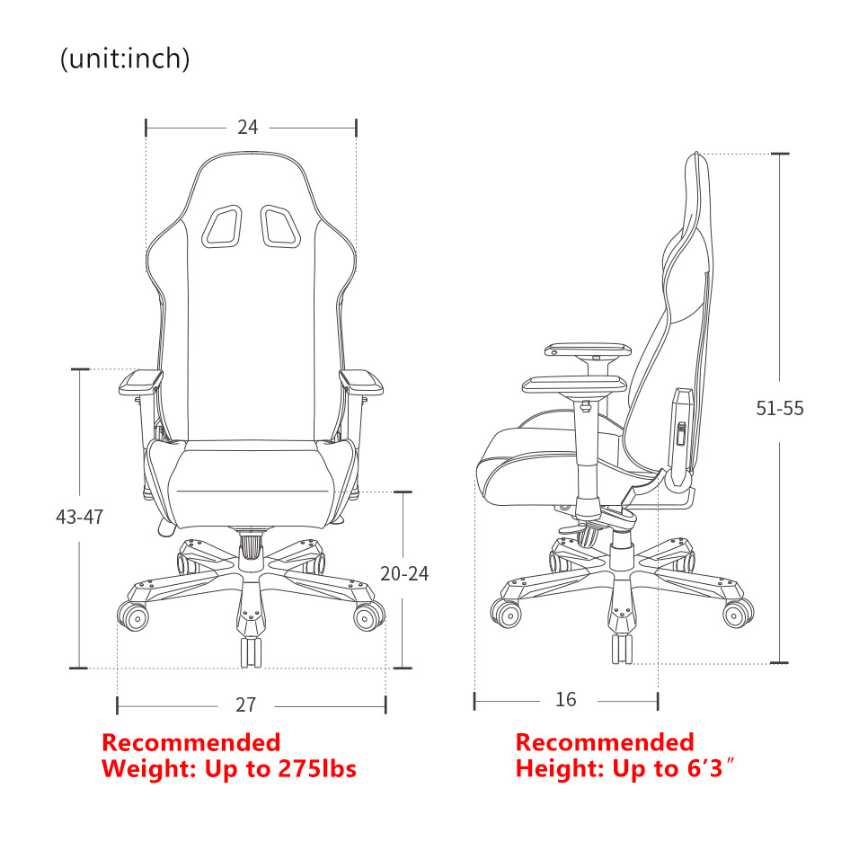 Кресло DXRacer OH/KS06/NR — изображение 2